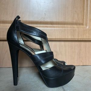 Michael Kors zipper high heel